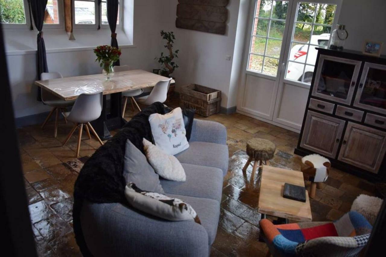 Вилла Maison De Charme A 5 Min De Sainte-Mere-Eglise Chef-du-Pont Экстерьер фото