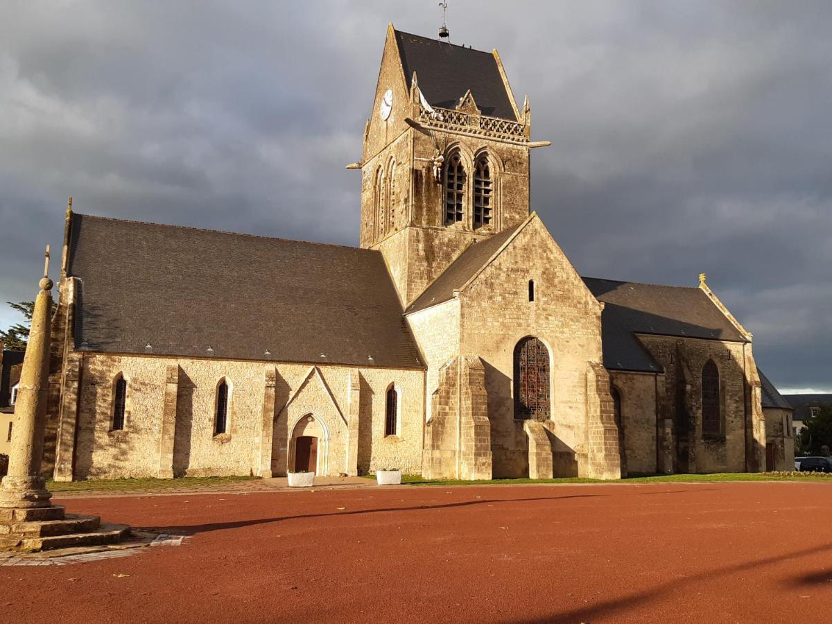Вилла Maison De Charme A 5 Min De Sainte-Mere-Eglise Chef-du-Pont Экстерьер фото